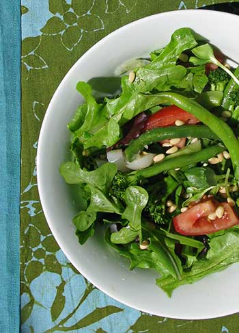 Transitional or Raw Dinner Salad